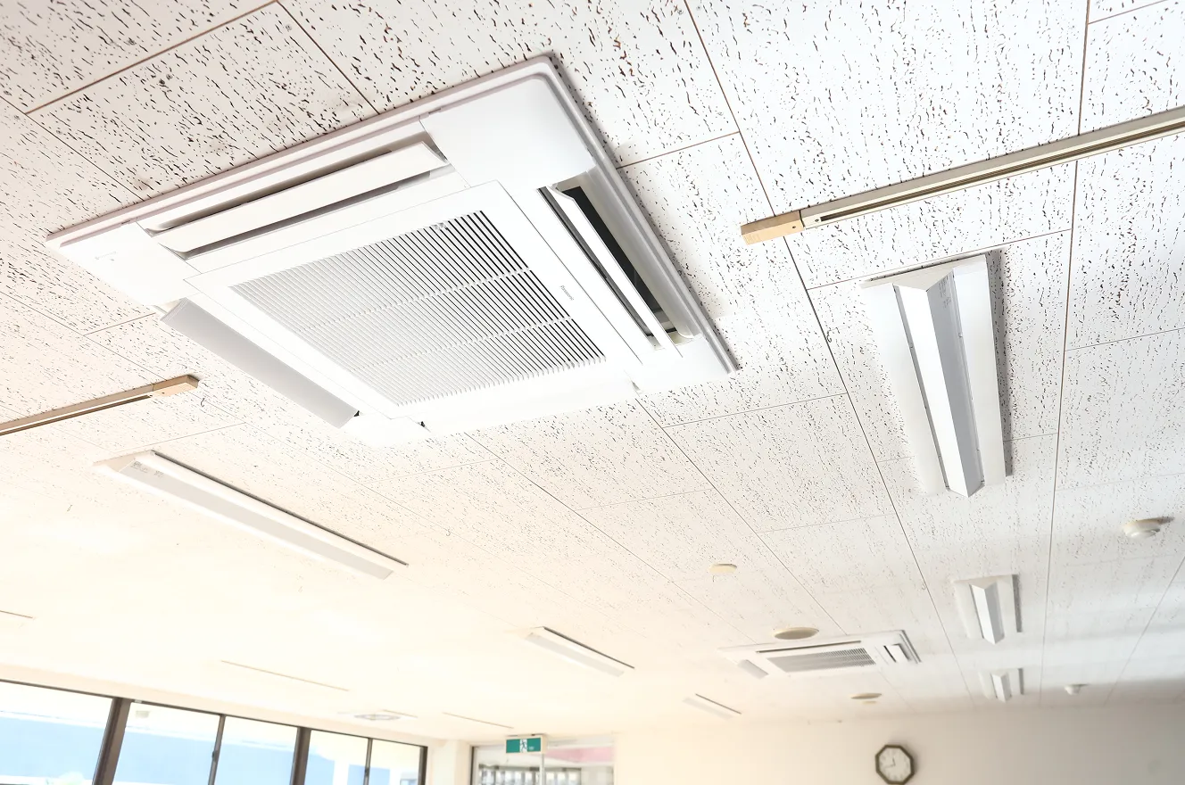 部分空調・スポット空調で省エネ運用